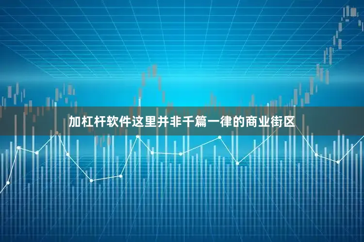 加杠杆软件这里并非千篇一律的商业街区